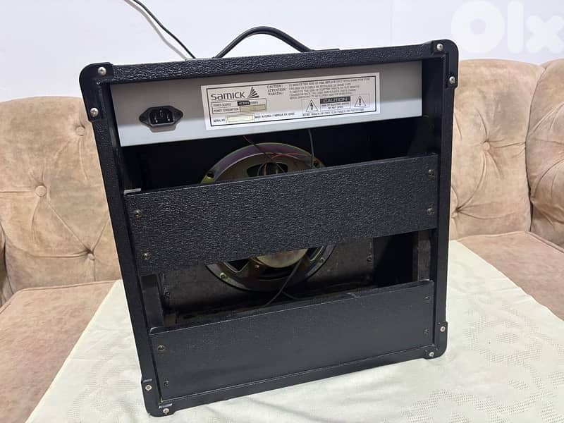 samick amp electric guitar 1