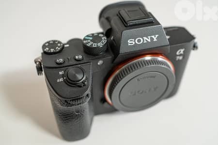 Sony A7iii mirroless camera