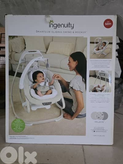 smartsize gliding swing and rocker for kids