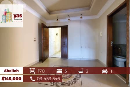 Sheileh 170m2 | Mint Condition | Partial View | Prime Location | TO