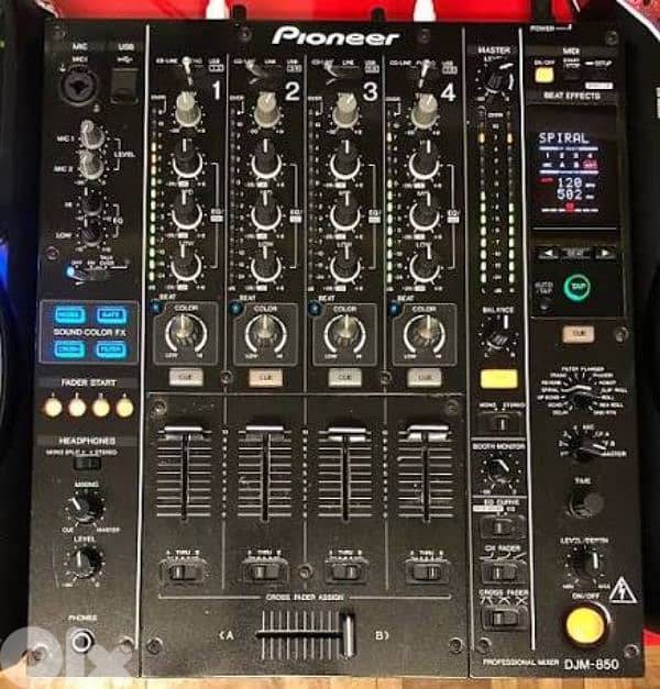 2 Cdj 900nxs with DJM 850 1