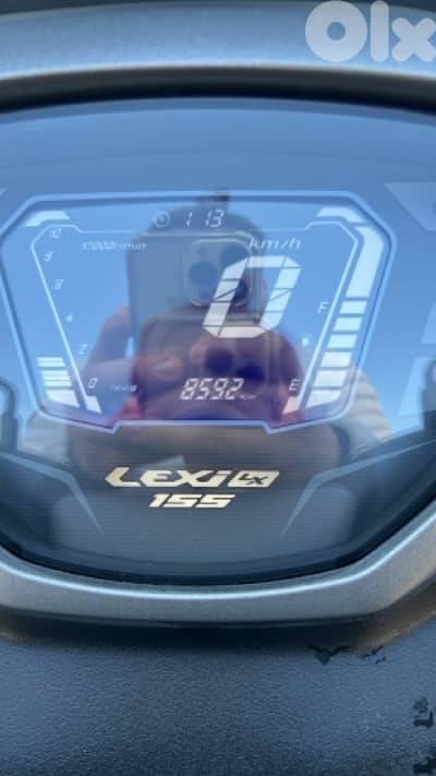 yamaha lexi 155cc original odo 1700km ba3da jdide