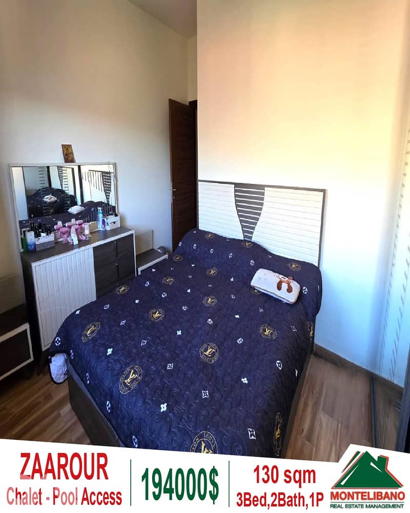 130 sqm Chalet For Sale in Zaarour with Pool & Gym Access 2