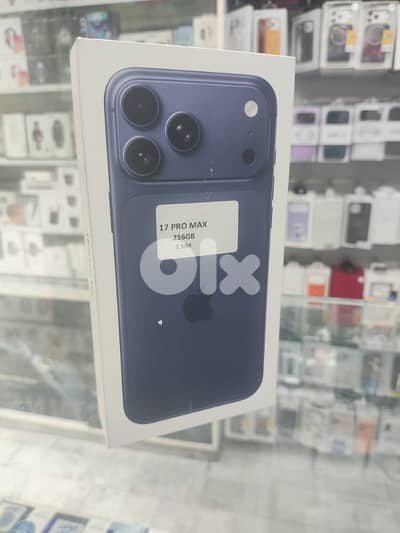 apple iphone 17 pro max 256GB Sim physical