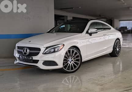 Mercedes C300 Coupe 2017 4-Matic / 83,000 Miles