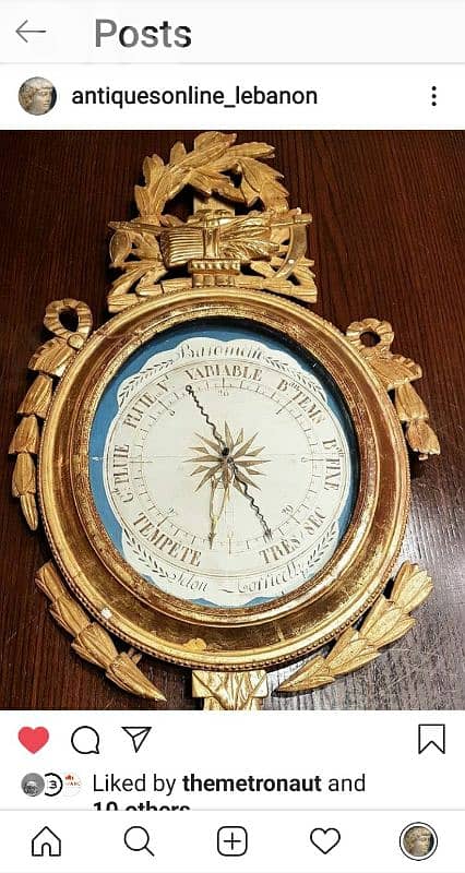 Barometer Louis XVl 1