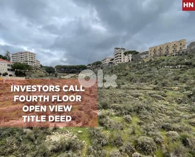 balcony, elevator, open view,  Aley/عاليه REF#HR132048