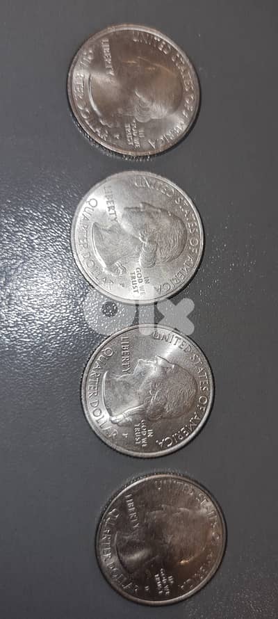 new quarter dollars united states , 2011, 2012, 2016,2018