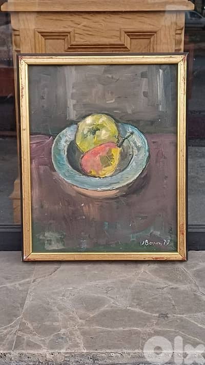 لوحة رسم زيتي اوروبية