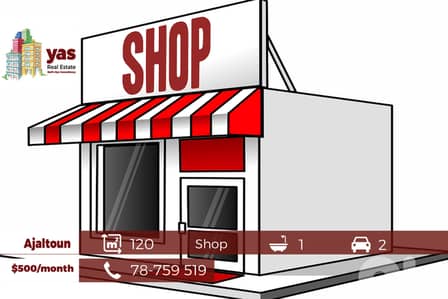 Ajaltoun 120m2 | Shop | 2 Floors | MAIN HIGHWAY | Ready To Move In | J