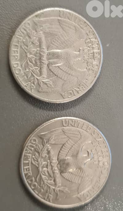 united states quarter dollars 1986