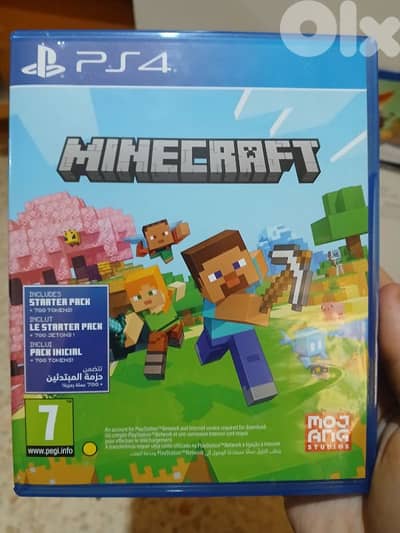 minecraft ps4 cd