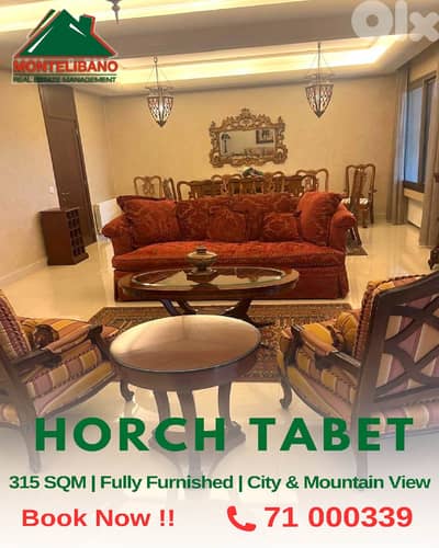 Luxury 315 sqm Apartment For Sale in Horch Tabet with Open View