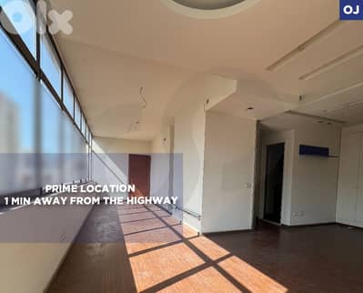 1min away from the highway, prime area,Jal El Dib/جل الديبREF#OJ132080