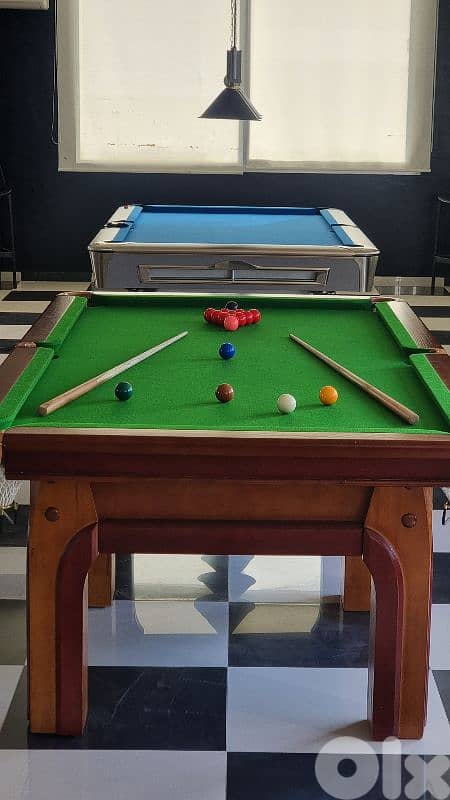 Pool Table - Mini Snooker - Chinese pool 1