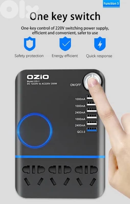 ozio car inverter 2