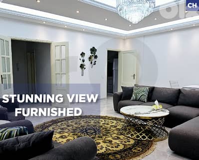 elevator, stunning view, furnished, Zouk Mikael/ذوق مكايل REF#CH132108