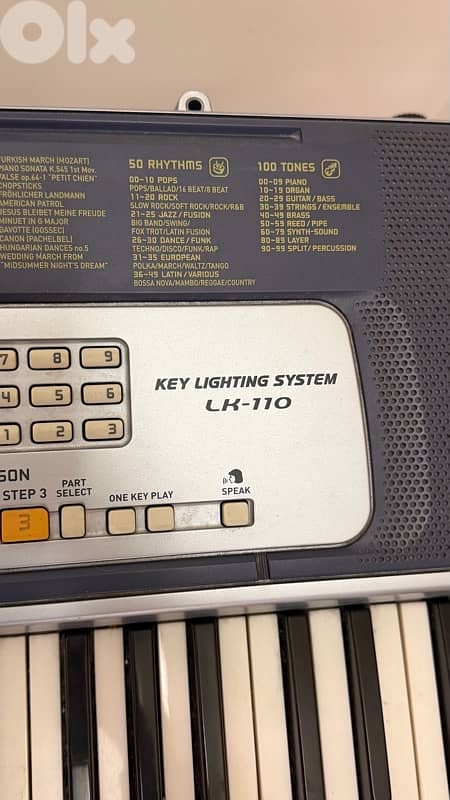Casio LK-110 Keyboard (Piano) 4
