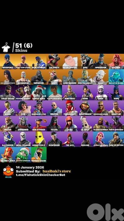 account fortnite /full access