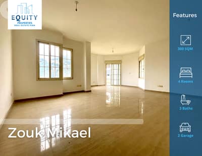 300 SQM Apartment For Sale In Zouk Mikael شقة للبيع #RK7526