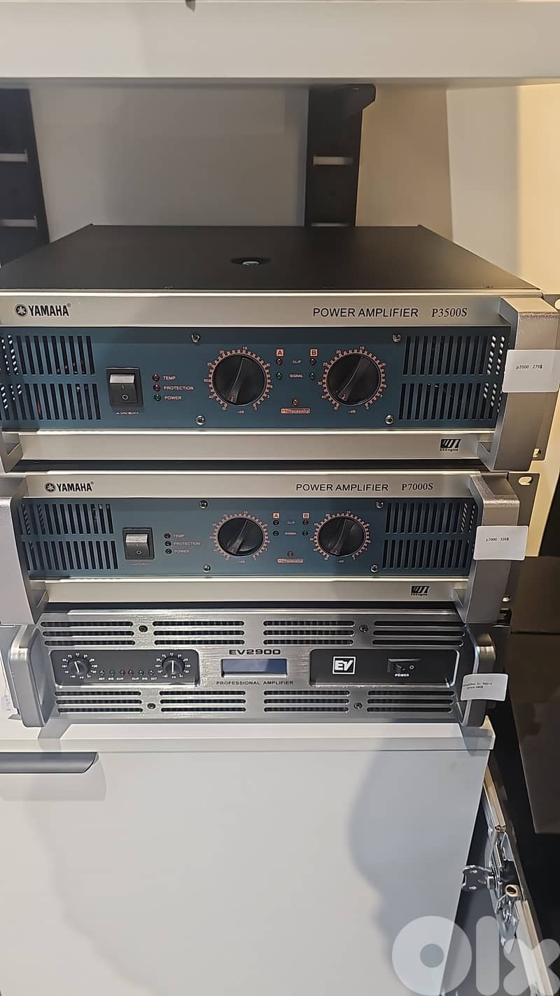 proffesionel stage equipments speakers/lightings/coneffti/co2/screen 10