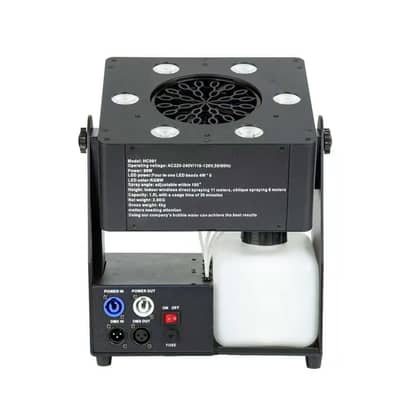 LED Bubble Machine – Colorful Bubble Effect with RGB Lights