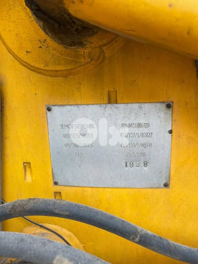 JCB 1998 جرافه للبيع