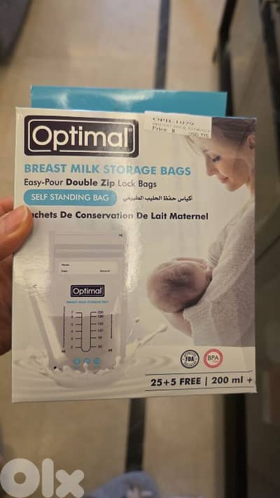 optimal breast milk storage bags