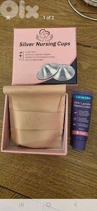 Silverette nipple pad