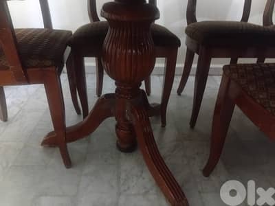 Wooden Table and Chairs