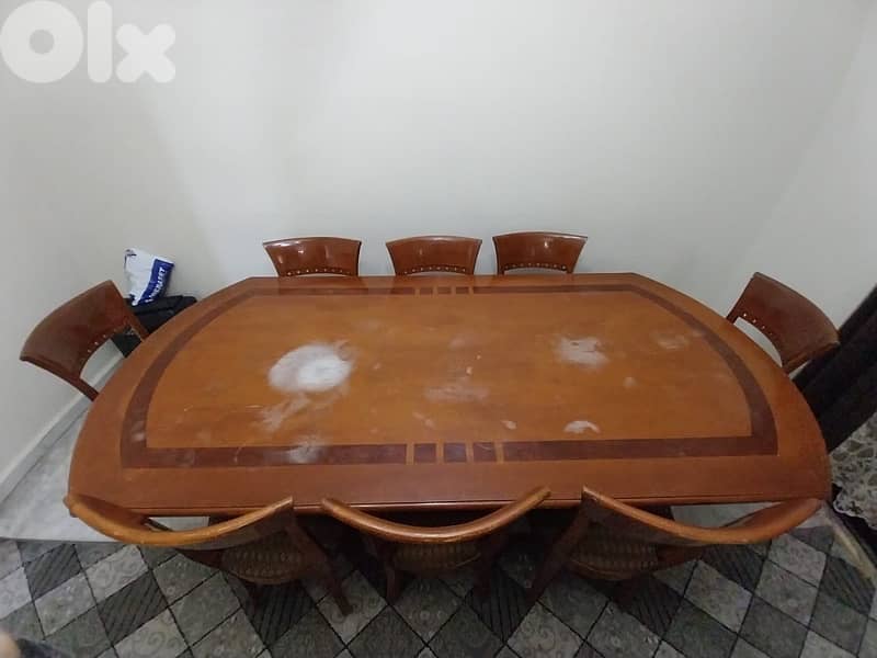 Wooden Table and Chairs 2