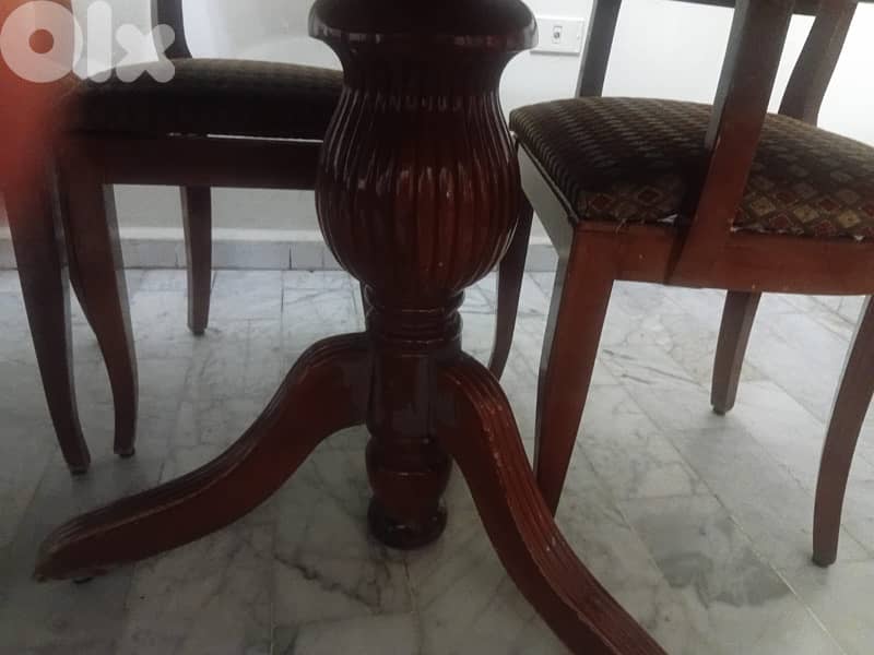 Wooden Table and Chairs 3