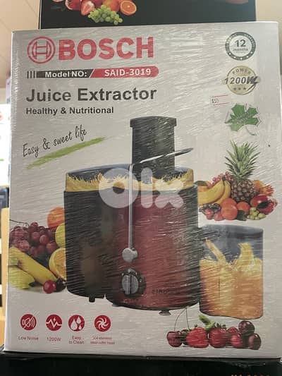 bosch juice extractor