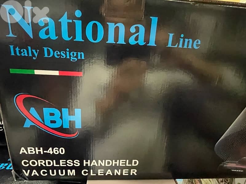 National line CORDLESS HANDHELD VACUUM CLEANER 1