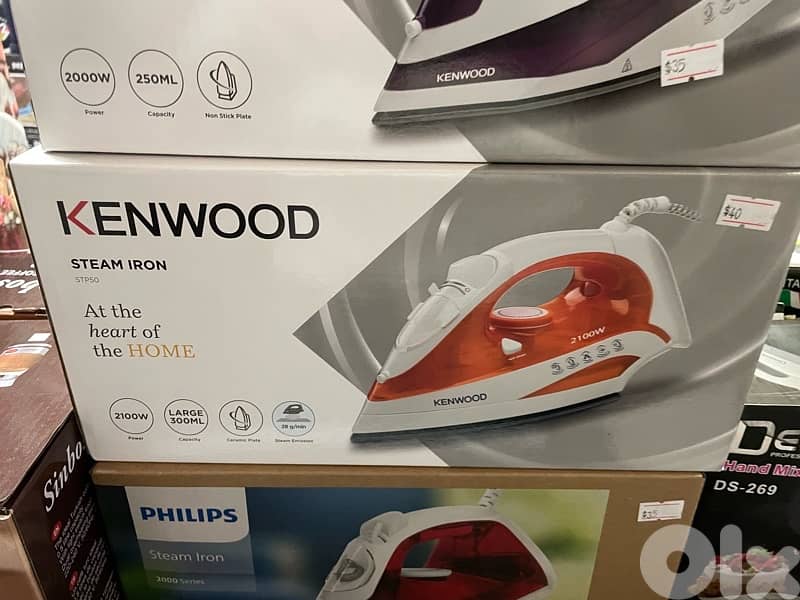 kenwood Steam iron original 4