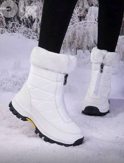 New Woman Casual Zipper Closure High-Top Snow Boots