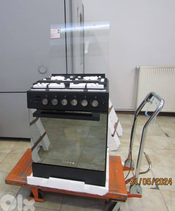 Professional Gas Cooker Electro Gas 60cm Safety+Convection 3