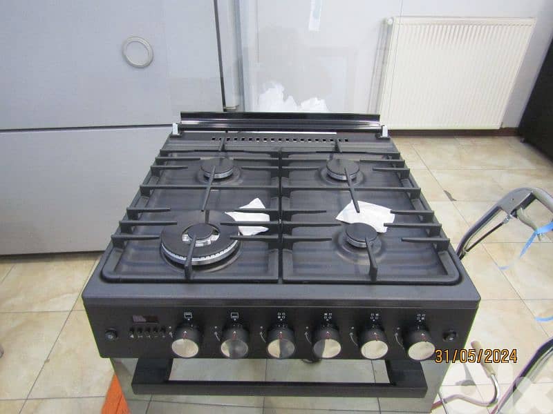 Professional Gas Cooker Electro Gas 60cm Safety+Convection 4