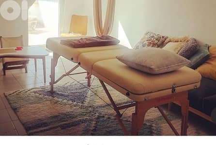 Wooden Massage / Therapy Bed – Clean & Barely Used