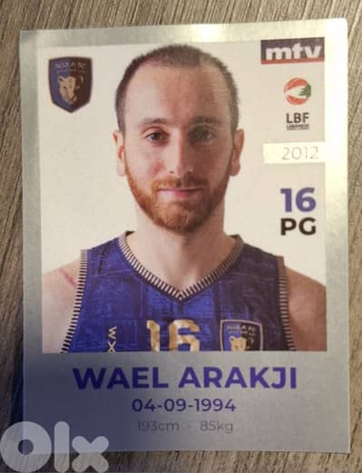 Lebanese Basketball Stickers