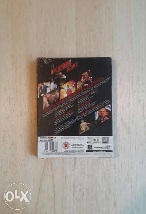 WWE Raw,The Top 100 Moments In Raw History DVD. 1