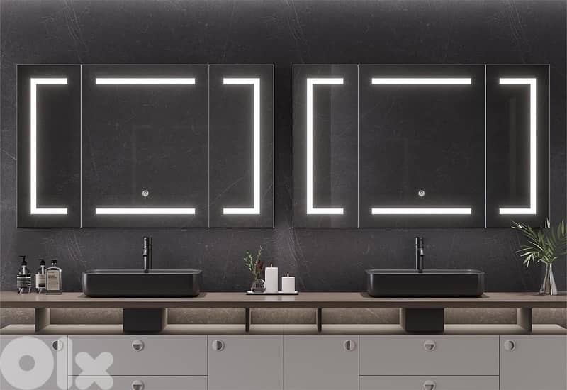 DICTAC Medicine Cabinet with Mirror 3