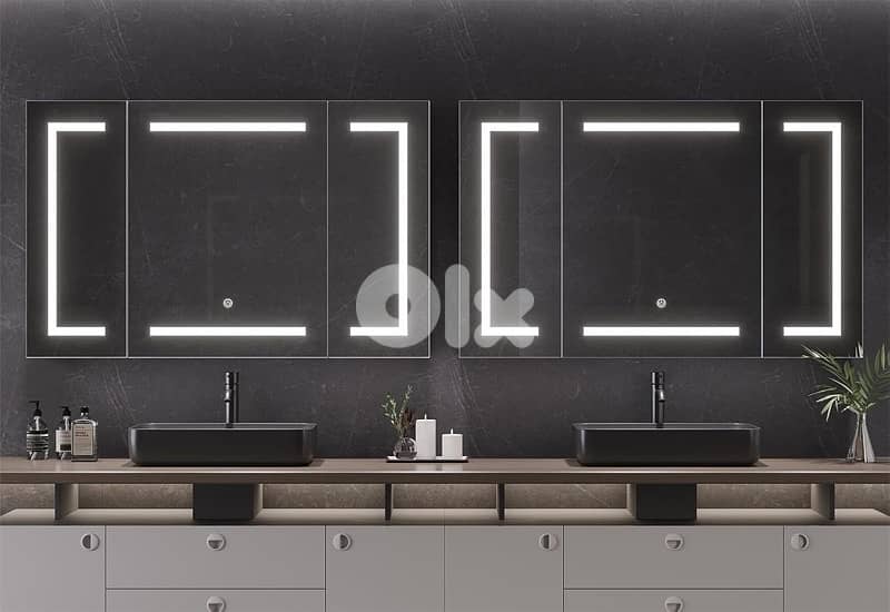 DICTAC Medicine Cabinet with Mirror 6