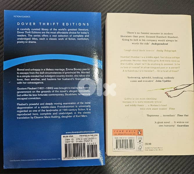 Lolita & Madame Bovary 1