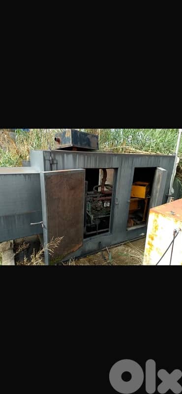 كاتم ١٨٥kva مولد