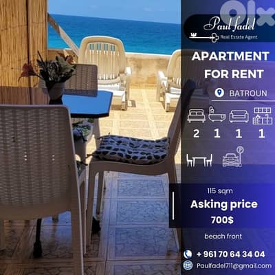 Wake up to the sound of the waves  Beachfront living !!