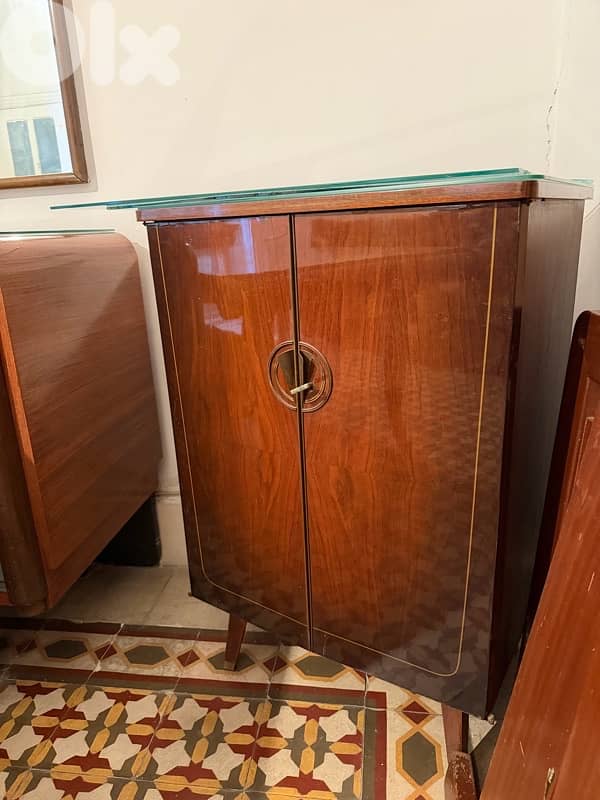 12 seater dining table with 2 buffet and mirror 11