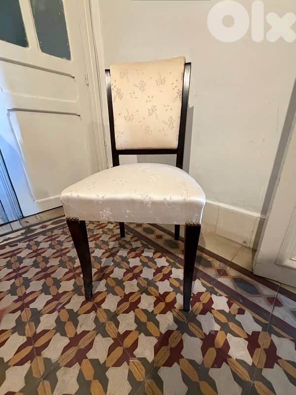 12 seater dining table with 2 buffet and mirror 15