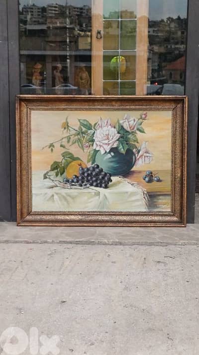 لوحة رسم زيتي اوروبية