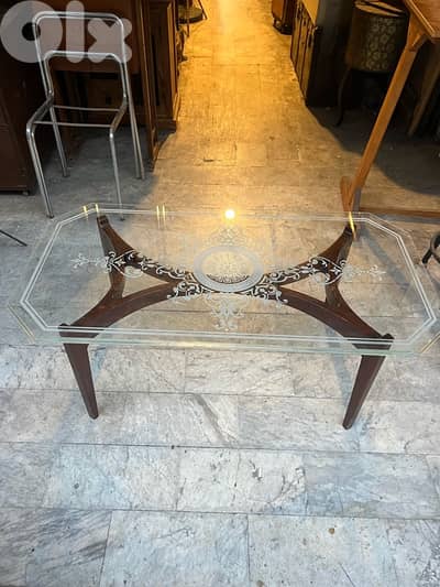 vintage table 1950’s طاولة نص تصميم الخسمينات موديل روعة سعر لقطة